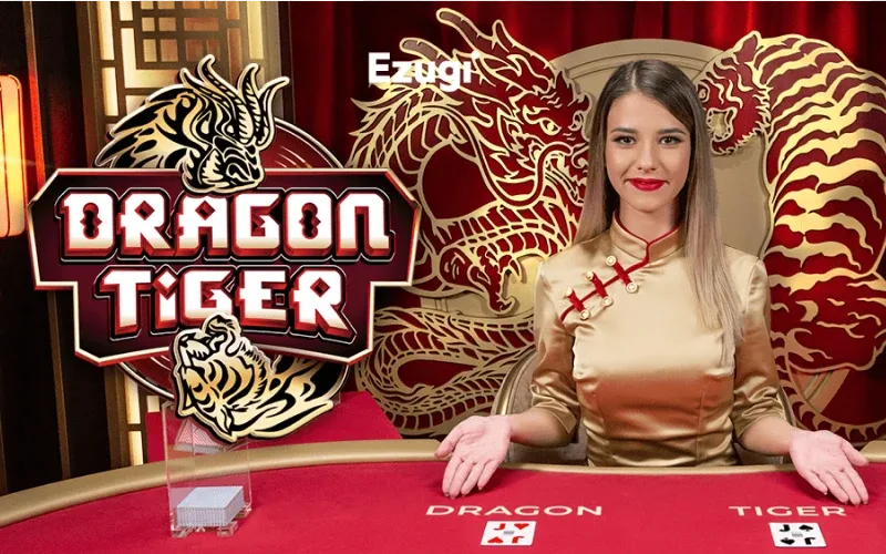 Simple two-card live casino game with fast results.